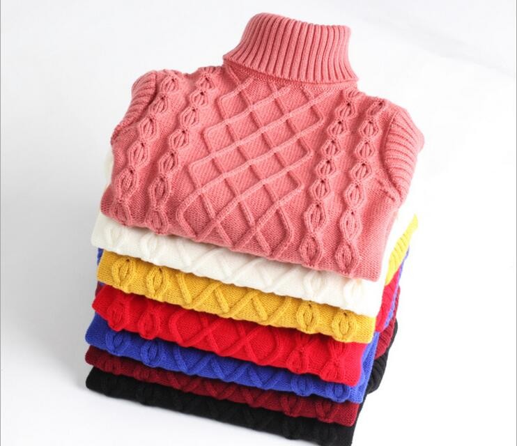 pulover tricotat de fete