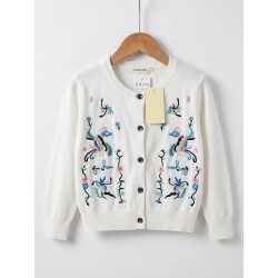 Bluza din bumbac pentru fetite